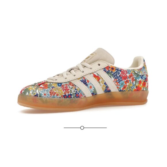Adidas Gazelle Indoor Liberty London Floral Embroidery - Picture 4 of 6